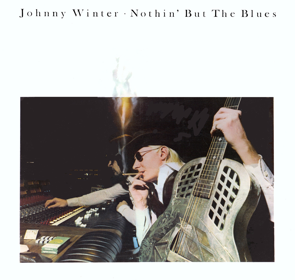 Album Front Cover Photo of JOHNNY WINTER - Nothin' but the Blues